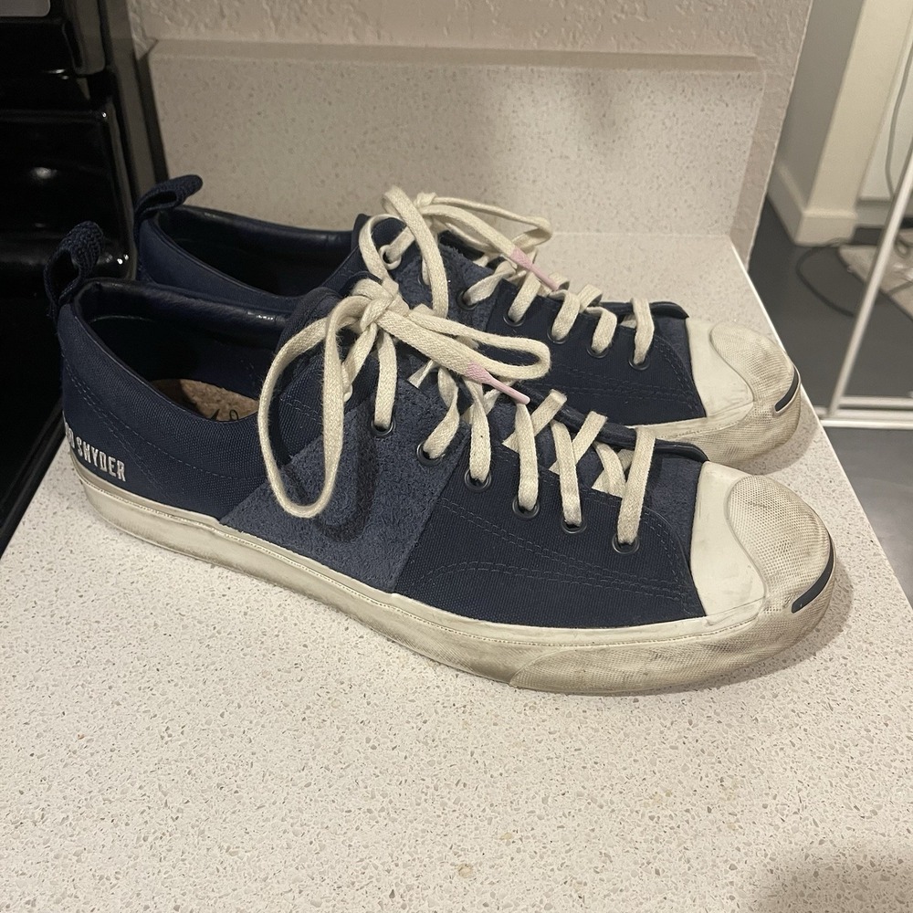 Converse Todd Snyder x Jack Purcell Obsidian Shoes Mens 10.5 Womens 12
